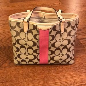 Small coach tote